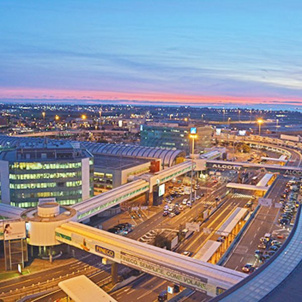 Flughafen Fiumicino in Rom