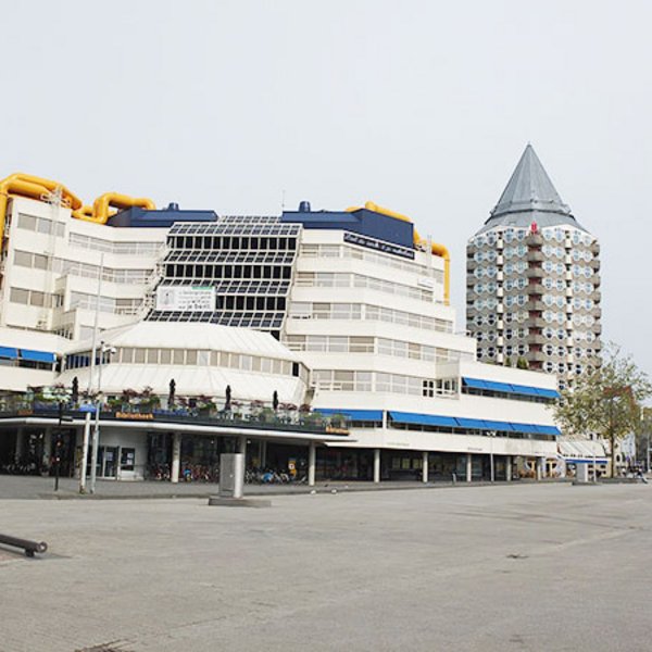 [Translate to Dutch:] Abwasserentsorgung der Stadtbibliothek