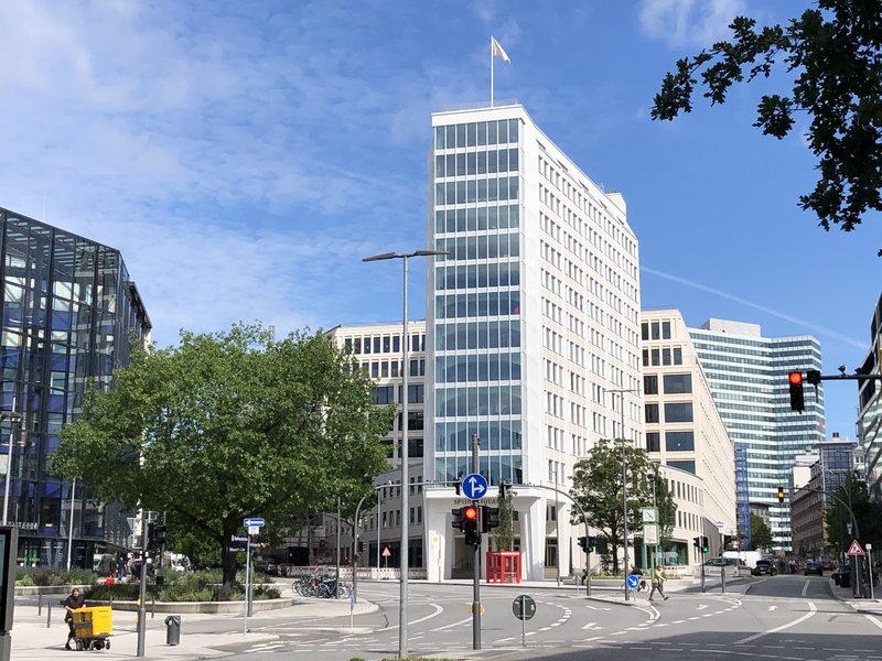 Wastewater disposal in the new Springer Quarter in Hamburg