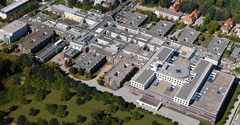 Jung Pumpen supplies wastewater technology to Europe's largest hospital construction site