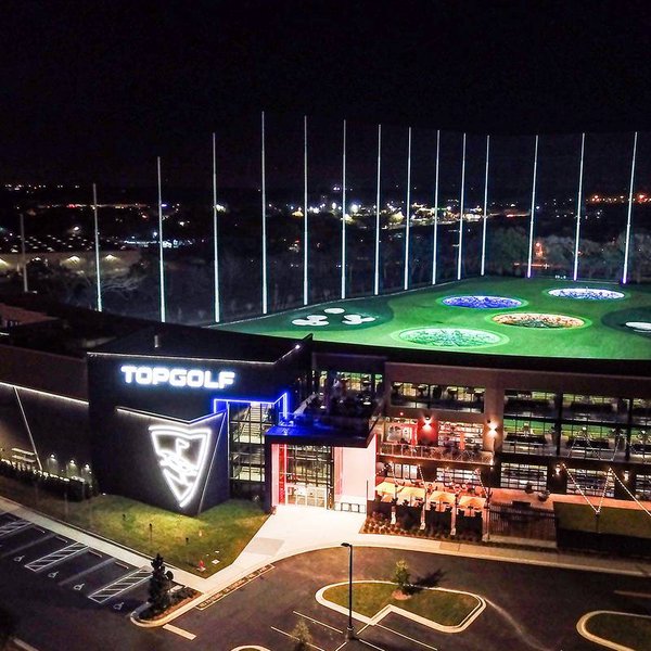 Topgolf Oberhausen Außenansicht