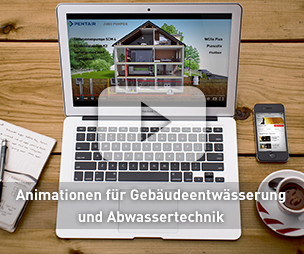 SUMP-Pumpenhaken an Gartenschlauch
