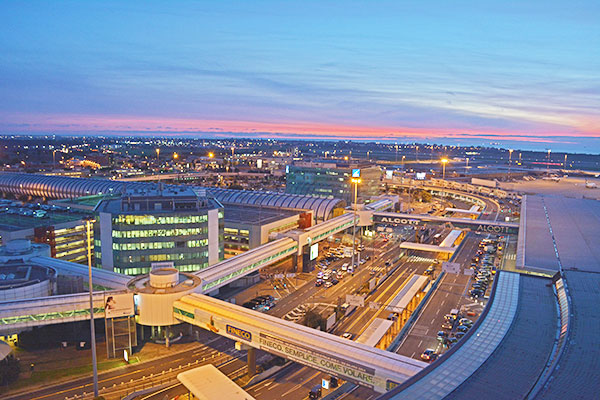 Flughafen Fiumicino in Rom