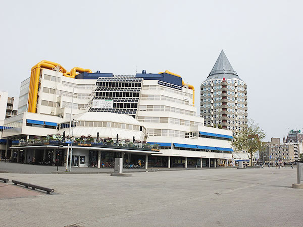 [Translate to Dutch:] Abwasserentsorgung der Stadtbibliothek