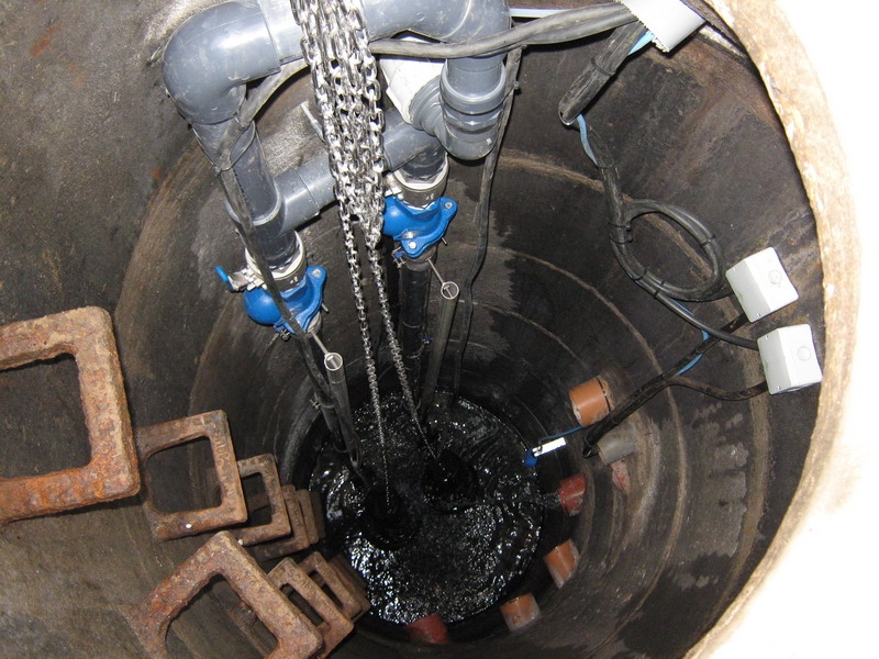 Schacht 80 cm Durchmesser mit Doppelanlage!