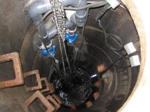 Schacht 80 cm Durchmesser mit Doppelanlage!